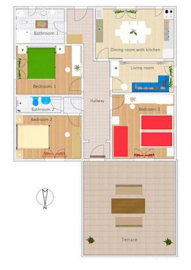 Apartments Villa Ana ドゥルヴェニック・マリ エクステリア 写真